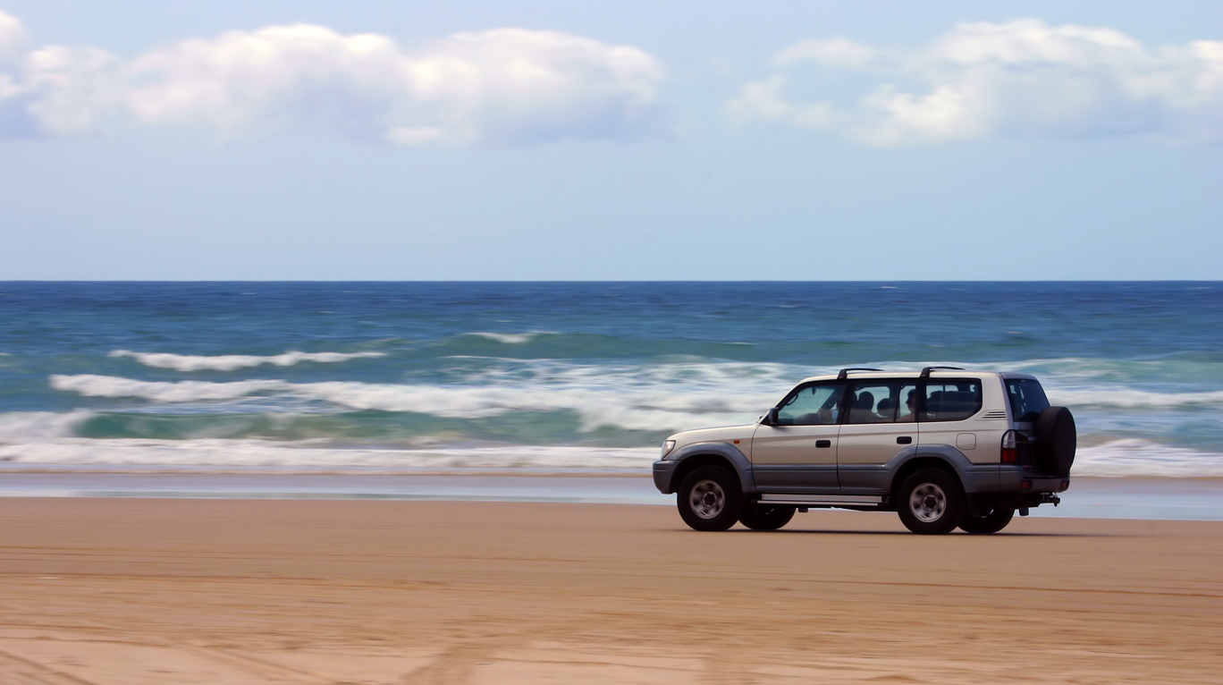 Driving on the Beach