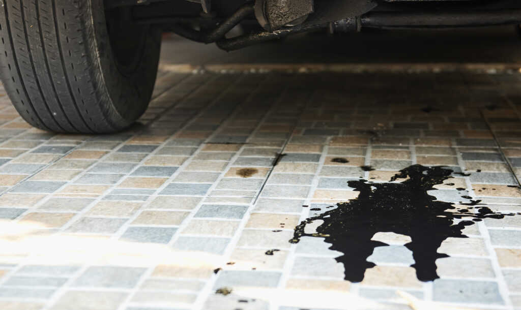 Is it safe to drive with an oil leak